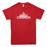 Canada Maple Leaf Retro Cyber-Glitch T-shirt