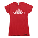 Canada Maple Leaf Retro Cyber-Glitch T-shirt