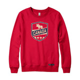 Canada Moose Crest Sweatshirt or Hoodie