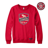 Canada Moose Crest Sweatshirt or Hoodie