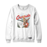 Canada Moose Stole my Skis Crewneck Sweatshirt