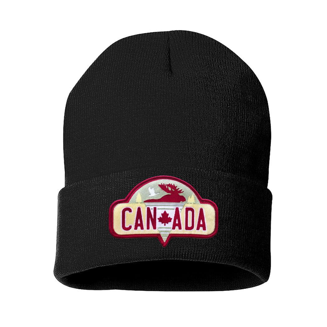 Canada Moose with Goose Cuff Tuque – Black Maple Trading Co.