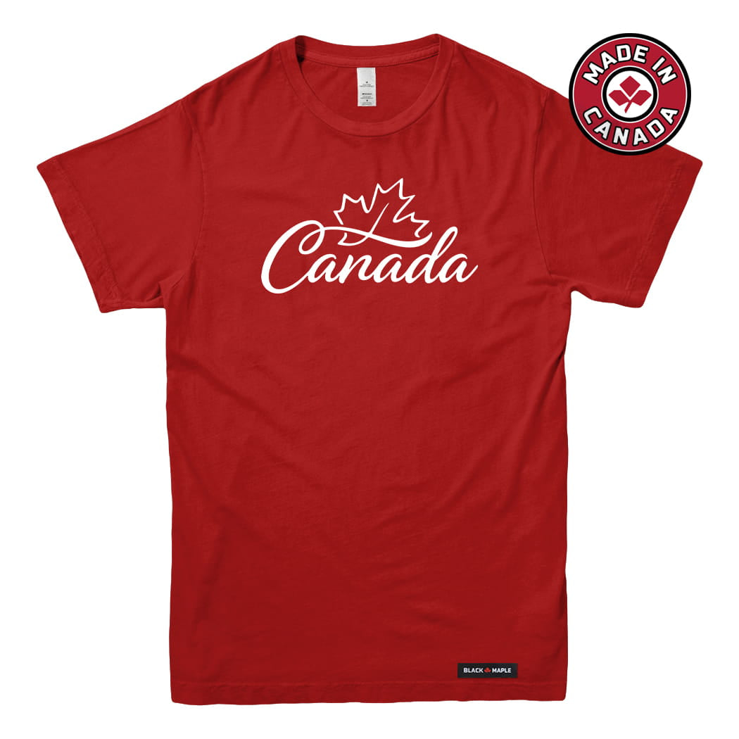 Canada National Spirit Signature T-shirt