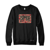 Canada Retro Leaf Patchwork Sweatshirt or Hoodie