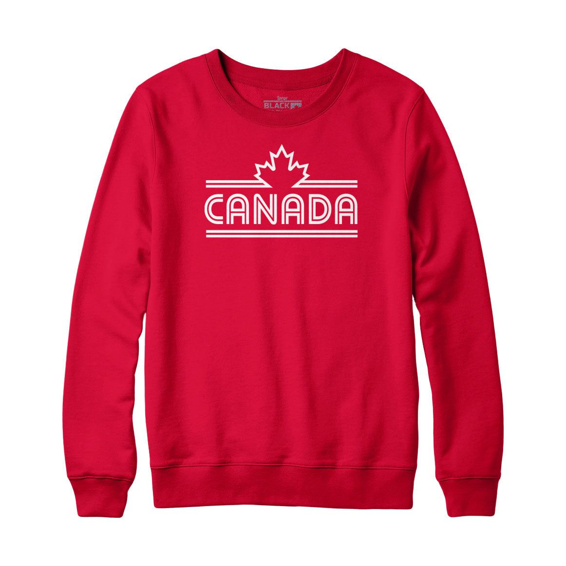 Canada Retro Stripe Sweatshirt or Hoodie