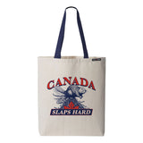 Canada Slaps Hard Beaver Tote Bag