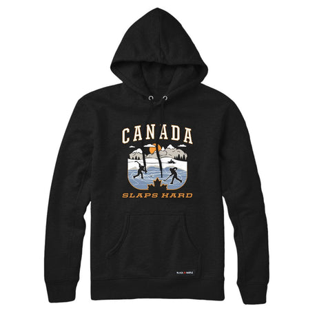 Canada Slaps Hard Pond Hockey Sweatshirt or Hoodie