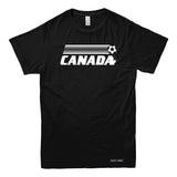 Canada Soccer Retro Stripe T-shirt
