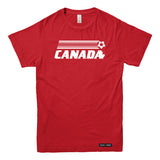 Canada Soccer Retro Stripe T-shirt