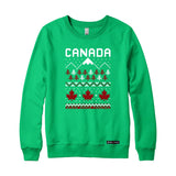 Canada Ugly Knitted Crewneck Sweatshirt