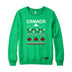 Canada Ugly Knitted Crewneck Sweatshirt