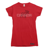 Canada Unity Wireframe Moose T-shirt