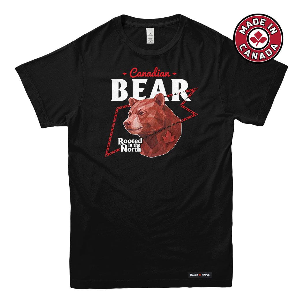 Canadian Bear Low Poly Bust T-shirt
