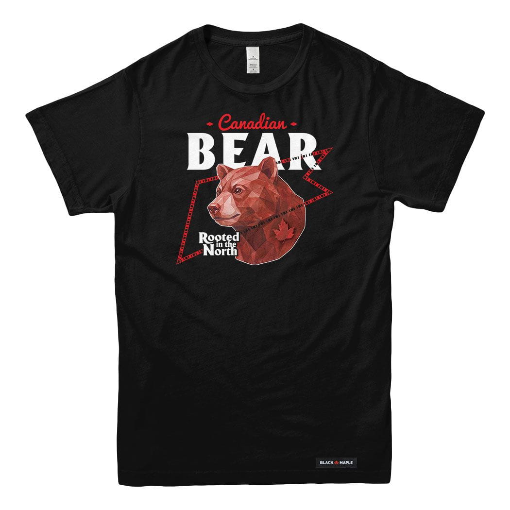 Canadian Bear Low Poly Bust T-shirt
