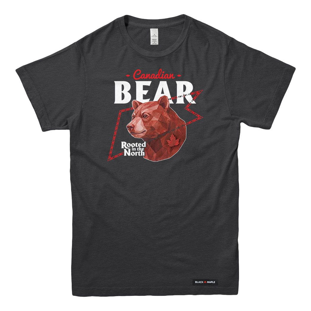 Canadian Bear Low Poly Bust T-shirt