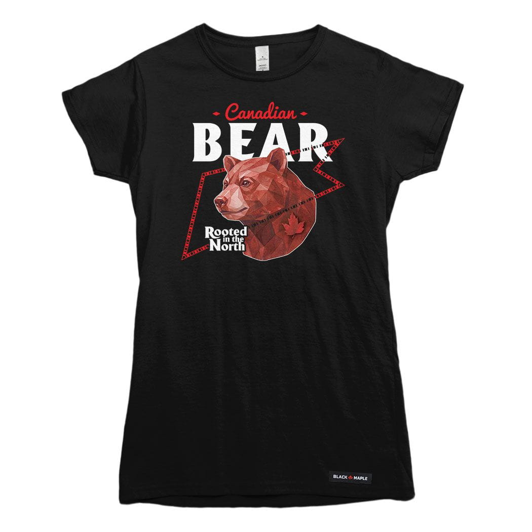 Canadian Bear Low Poly Bust T-shirt