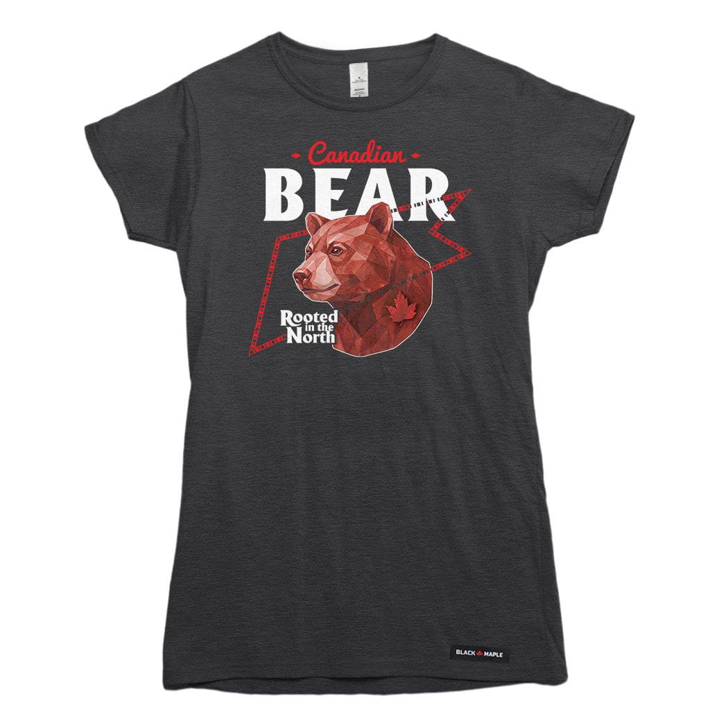 Canadian Bear Low Poly Bust T-shirt