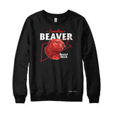 Canadian Beaver Low Poly Bust Sweatshirt or Hoodie