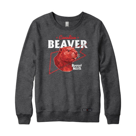 Canadian Beaver Low Poly Bust Sweatshirt or Hoodie
