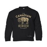 Canadian Bison Alliance Kids Crewneck Sweatshirt