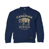 Canadian Bison Alliance Kids Crewneck Sweatshirt