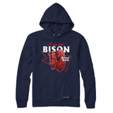Canadian Bison Low Poly Bust Sweatshirt or Hoodie