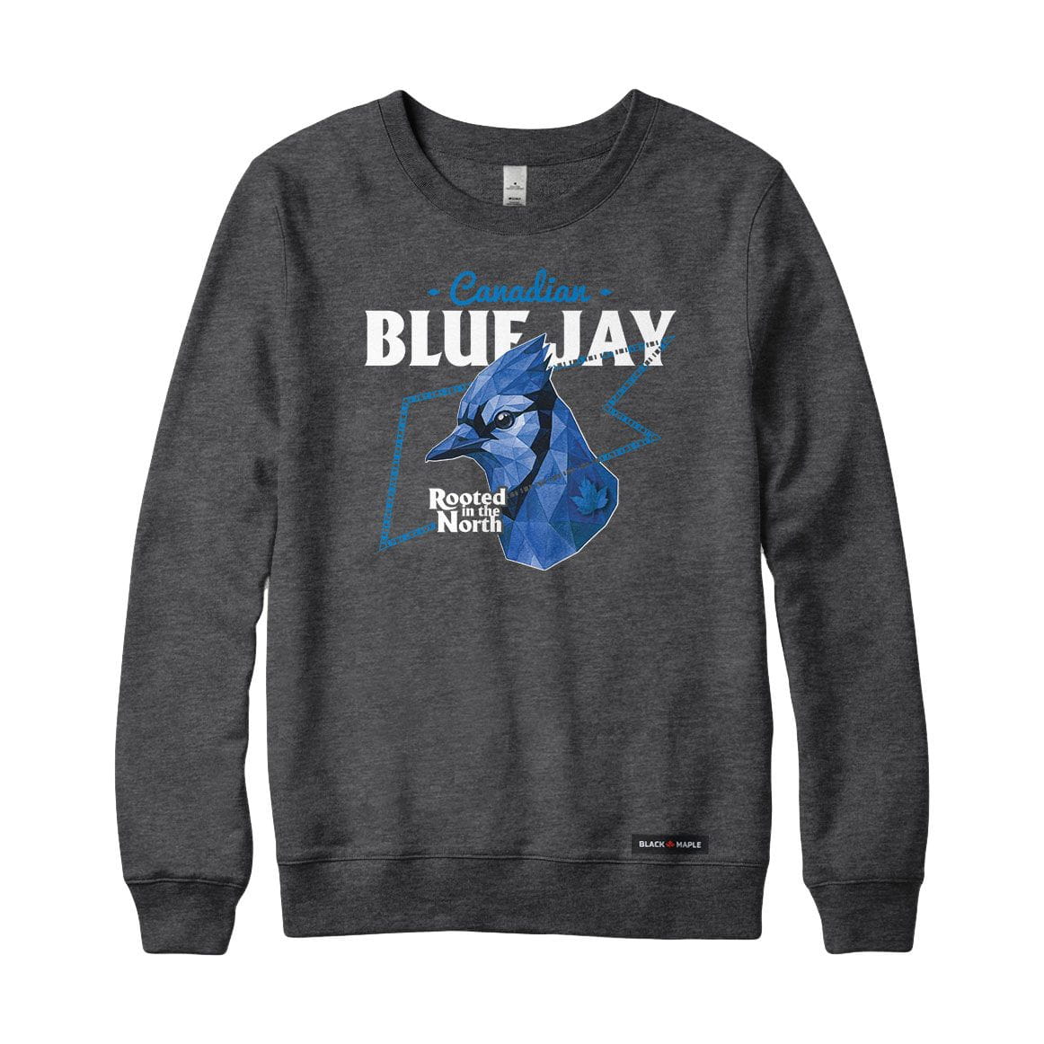 Canadian Blue Jay Low Poly Bust Sweatshirt or Hoodie