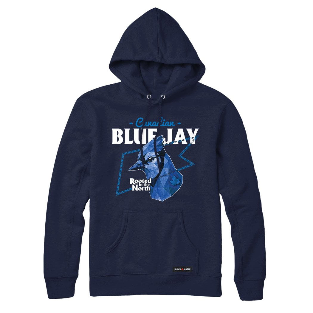 Canadian Blue Jay Low Poly Bust Sweatshirt or Hoodie