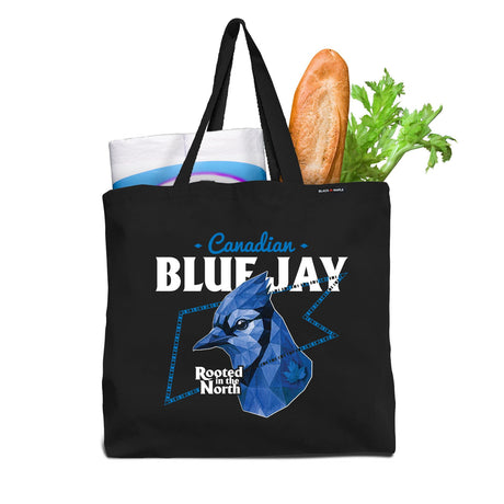 Canadian Blue Jay Low Poly Bust Tote Bag
