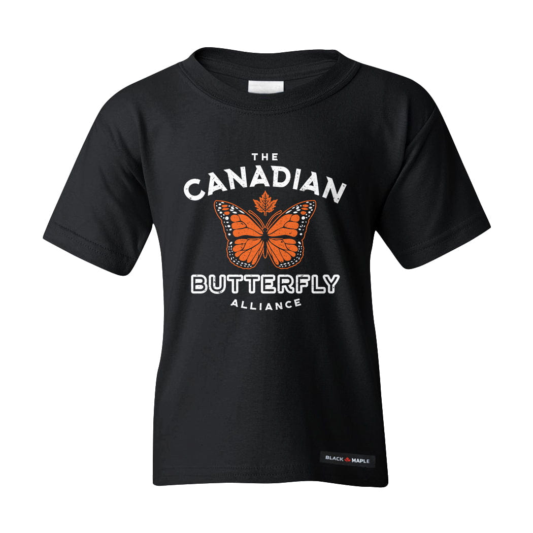 Canadian Butterfly Alliance Kids T-shirt