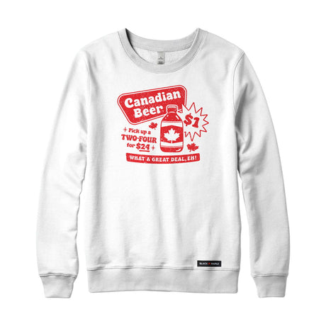 Canadian Dollar Beer Sweatshirt or Hoodie