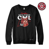 Canadian Great Horned Owl Low Poly Bust Sweatshirt or Hoodie