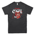 Canadian Great Horned Owl Low Poly Bust T-shirt
