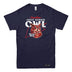 Canadian Great Horned Owl Low Poly Bust T-shirt