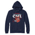 Canadian Great Horned Owl Low Poly Bust Sweatshirt or Hoodie