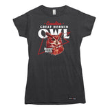 Canadian Great Horned Owl Low Poly Bust T-shirt