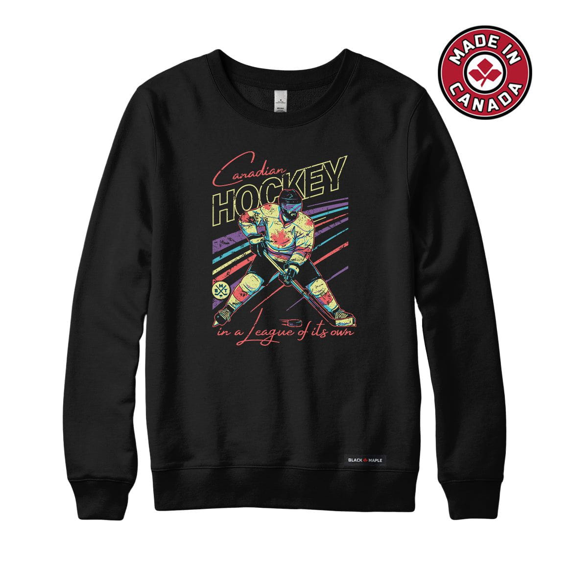 Canadian Hockey Player Sweatshirt