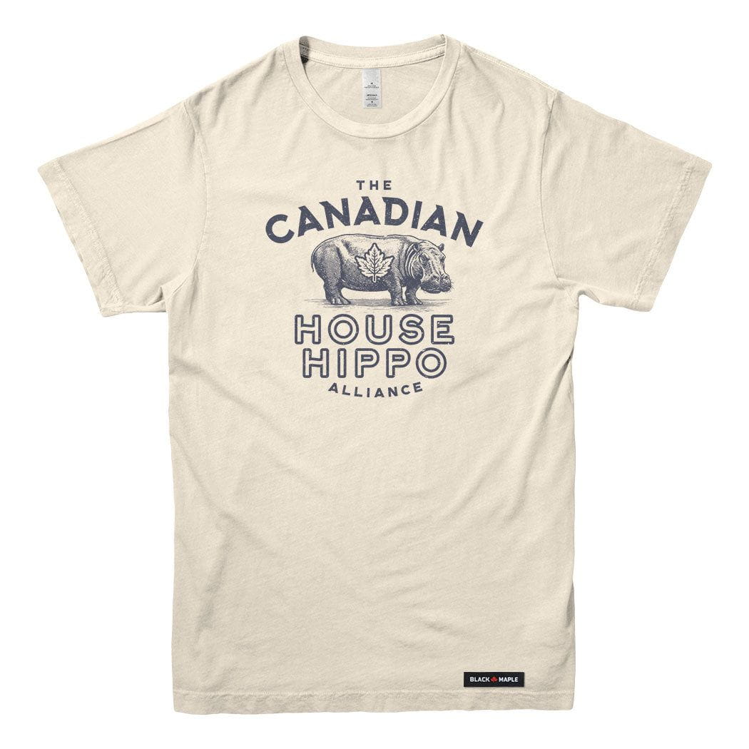 Canadian House Hippo Alliance T-shirt – Black Maple Trading Co.