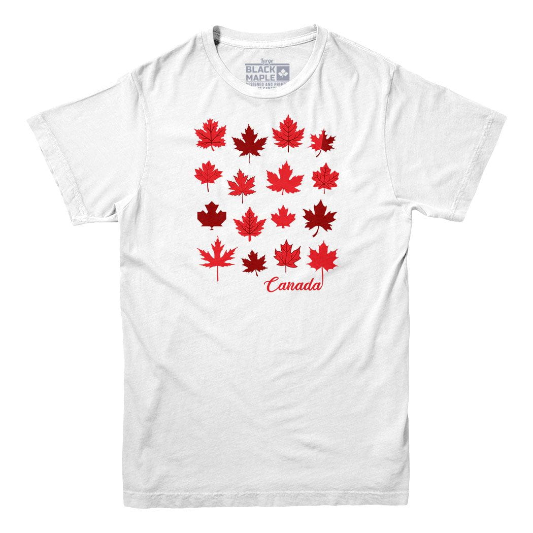 Canadian Leaf Collage T-shirt
