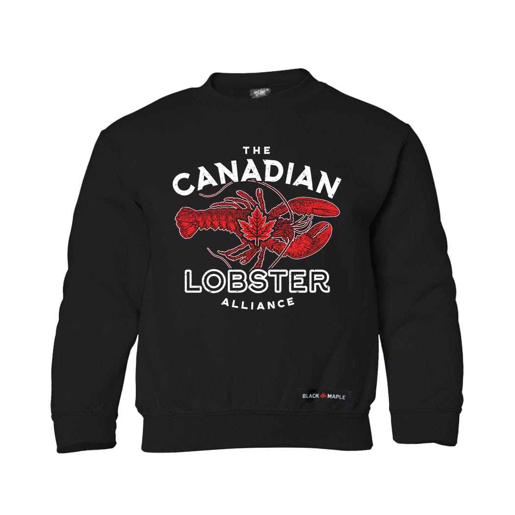 Canadian Lobster Alliance Kids Crewneck Sweatshirt