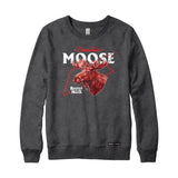 Canadian Moose Low Poly Bust Sweatshirt or Hoodie