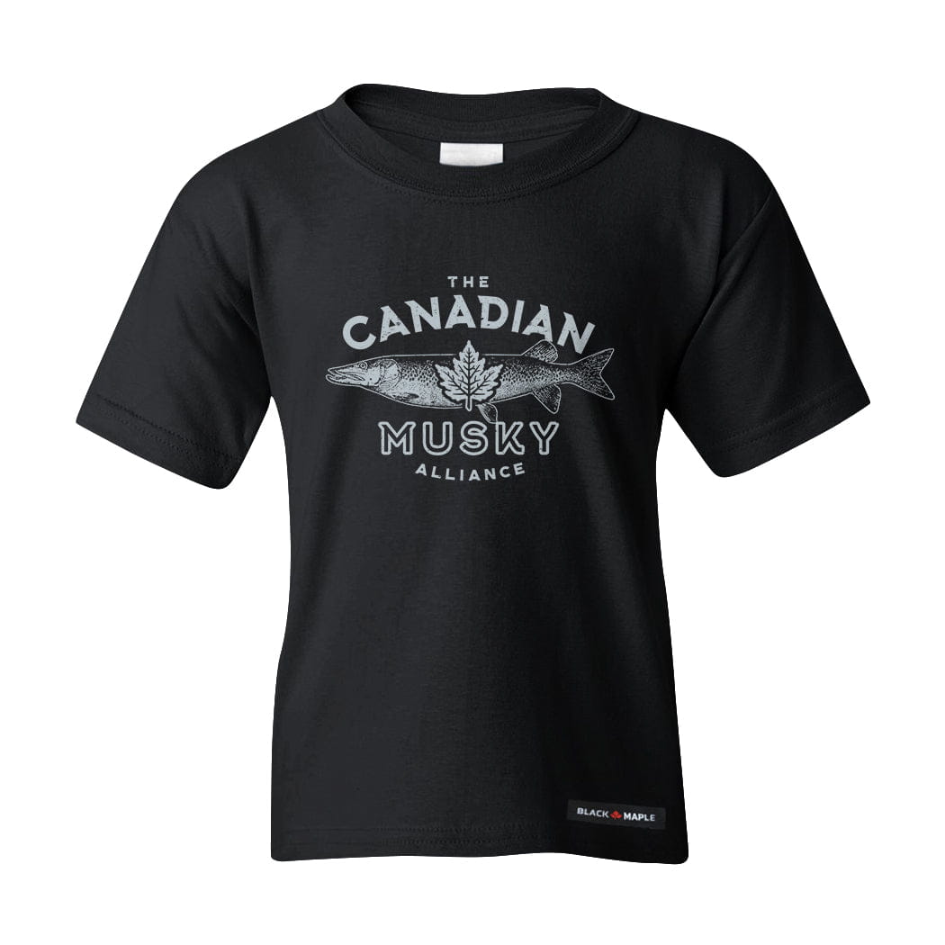 Canadian Musky Alliance Kids T-shirt