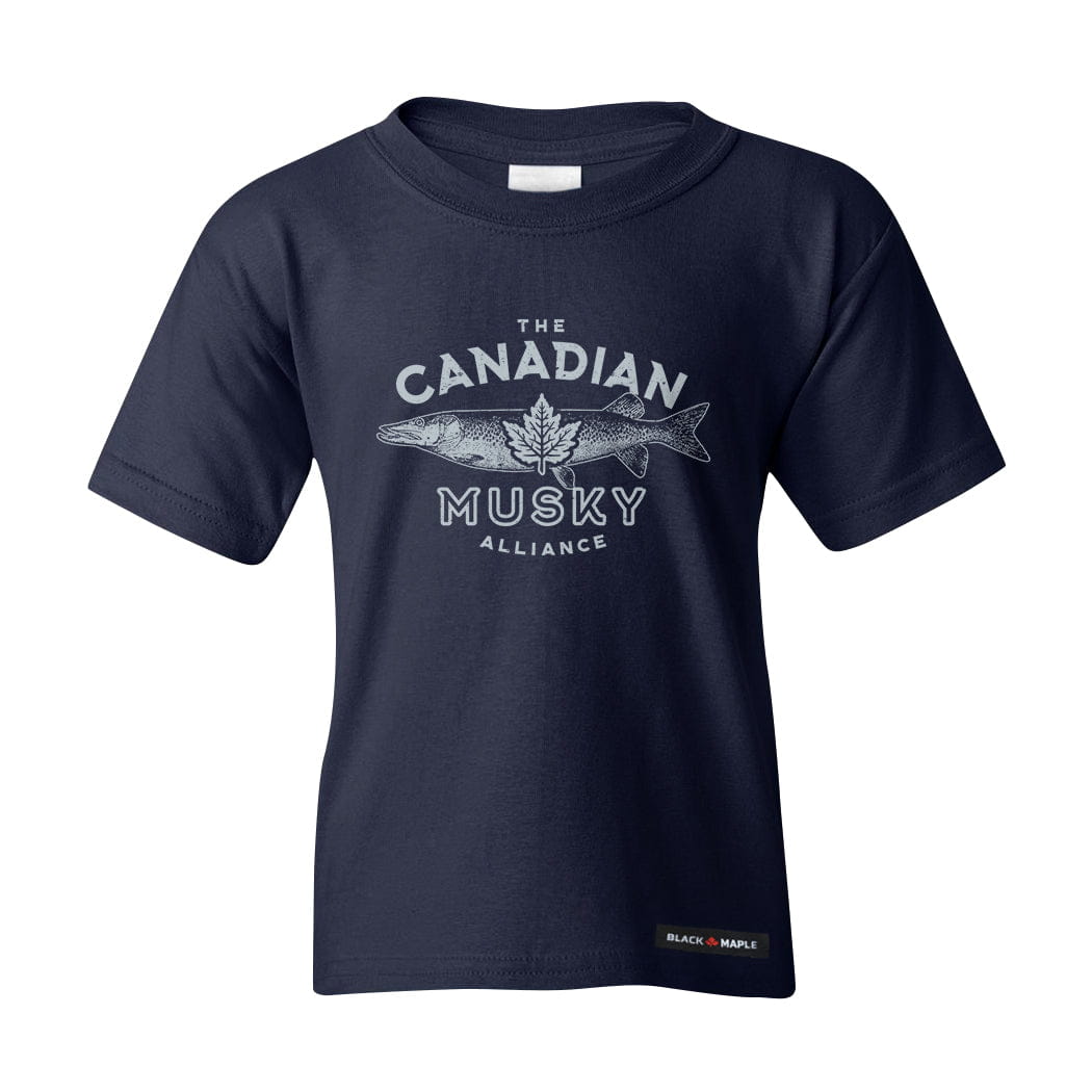 Canadian Musky Alliance Kids T-shirt