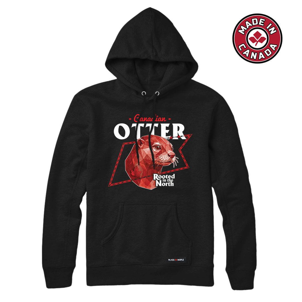 Canadian Otter Low Poly Bust Sweatshirt or Hoodie