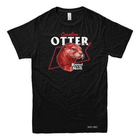 Canadian Otter Low Poly Bust T-shirt