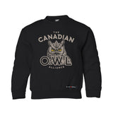 Canadian Owl Alliance Kids Crewneck Sweatshirt