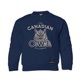 Canadian Owl Alliance Kids Crewneck Sweatshirt