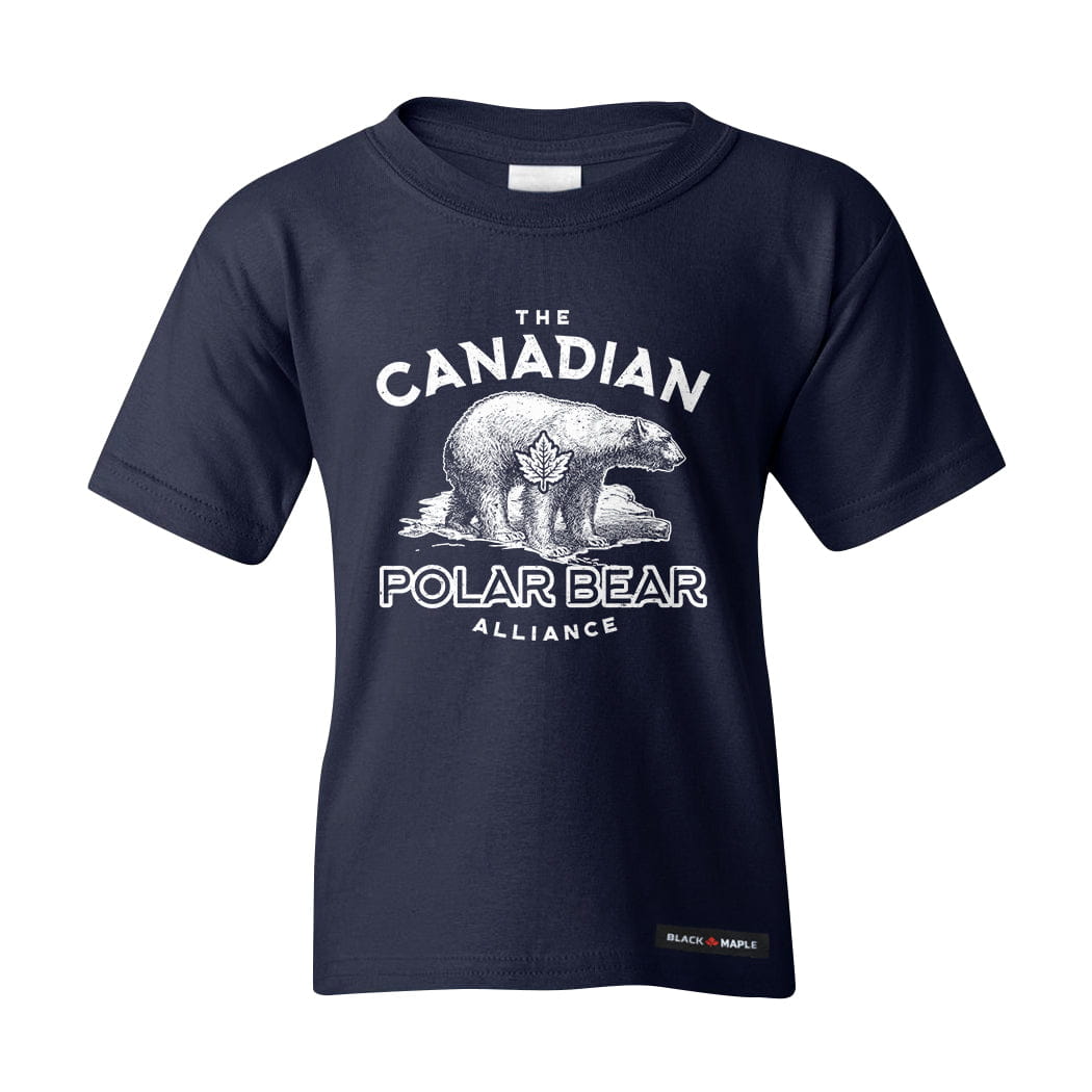 Canadian Polar Bear Alliance  Kids T-shirt
