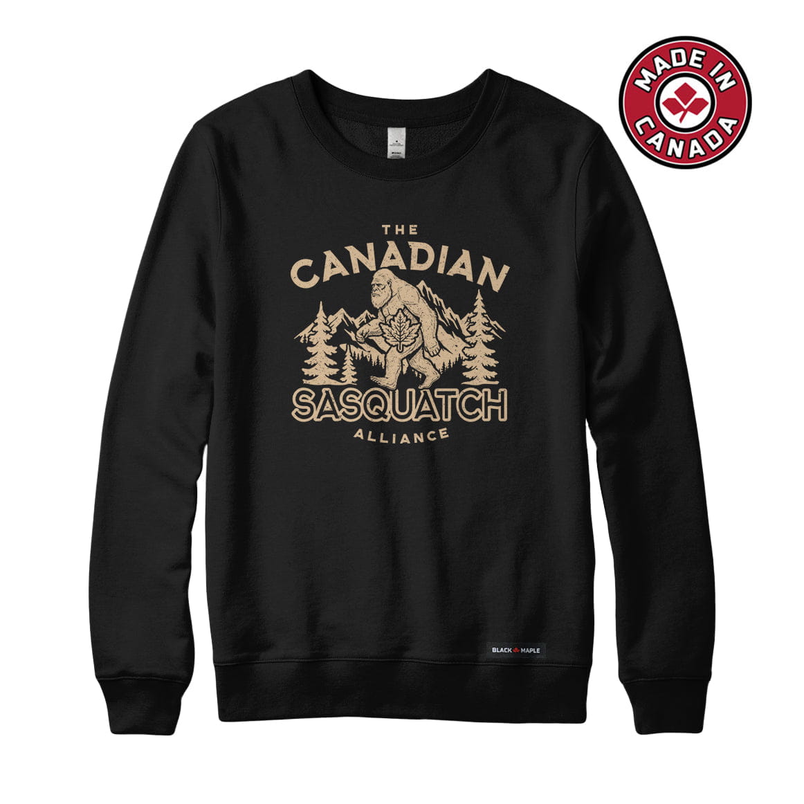 Canadian Sasquatch Alliance Sweatshirt or Hoodie