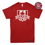 Canadian Soccer Crest Vintage T-shirt